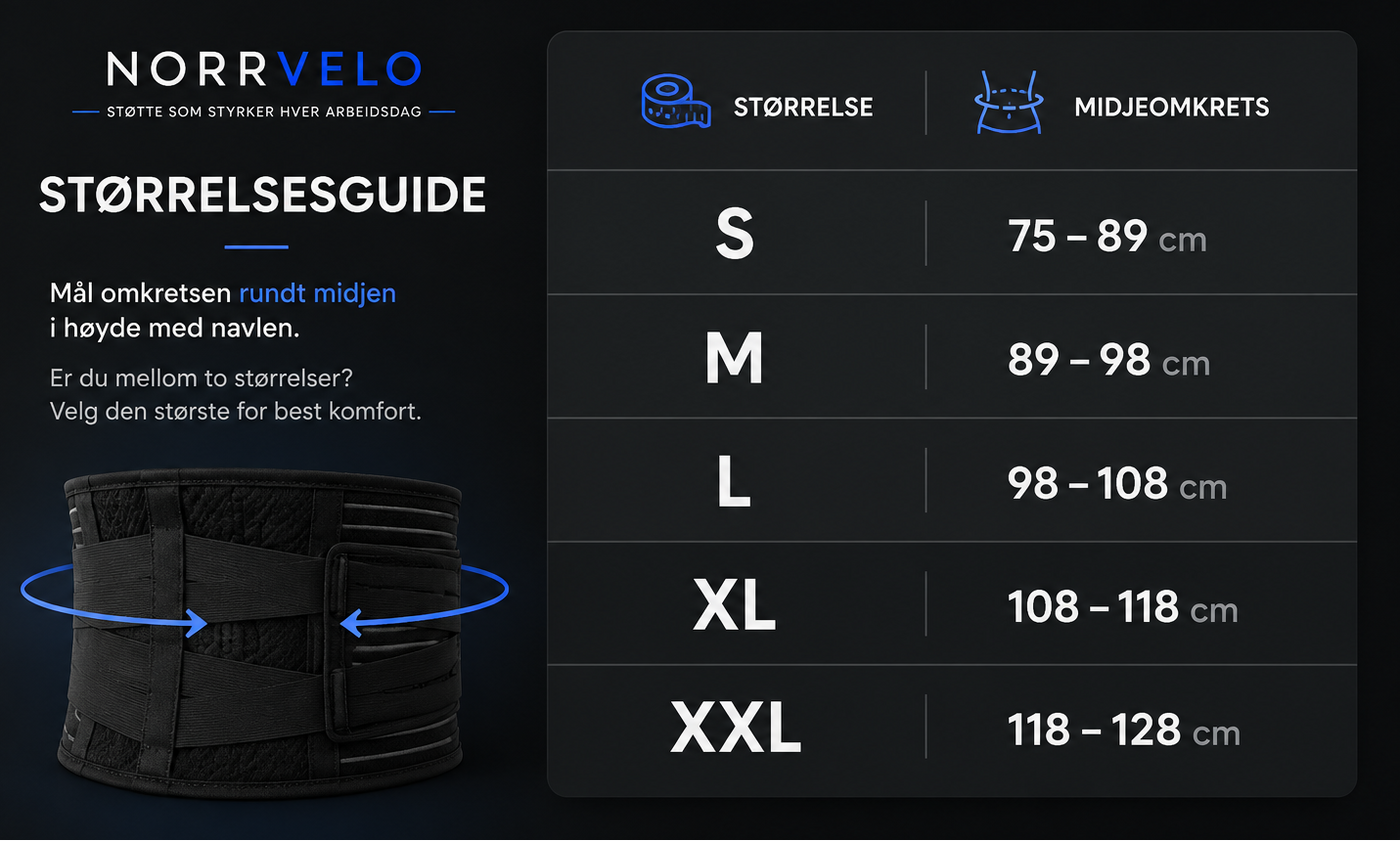 Størrelsesguide